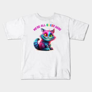 We're All Queer Here Kids T-Shirt